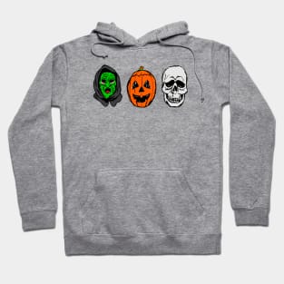 Halloween 3 Season Of The Witch Silver Shamrock Masks Hoodie